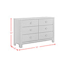 Sami Youth 6-Drawer Dresser