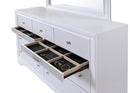 Naima White Dresser - Michael's Discount Furniture