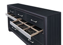 Naima Black Dresser - Michael's Discount Furniture