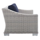 Conway Sunbrella� Outdoor Patio Wicker Rattan 4-Piece Furniture Set