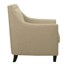 Erica 497 Chair W/Chrome Nails Heirloom Natural (ISTA 3)