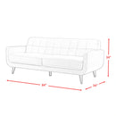 Hadley Sofa & Chair Set in Charcoal