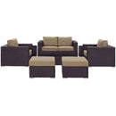 Convene 8 Piece Outdoor Patio Sofa Set