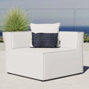 Saybrook Outdoor Patio Upholstered Sectional Sofa Corner Chair