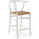 Amish Wood Counter Stool Set of 2