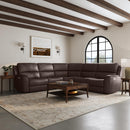 Henry Latitudes Power Reclining Sectional with Power Headrest & Lumbar - 5000-1041-SECTPH-94671 - Michael's Discount Furniture