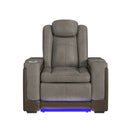 Lantana Power Motion Recliner with Power Headrest, Led, Wireless Charger and Cup Holder