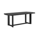 Portland Dining Set in Black