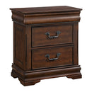Northridge 3-Drawer Nightstand in Cherry