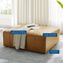 Bartlett Vegan Leather Ottoman