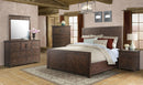 Jax Platform Storage Bedroom Set in Cherry