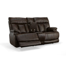 Clive Latitudes Power Reclining Loveseat with Console, Power Headrests & Lumbar - 5000004631 - Michael's Discount Furniture