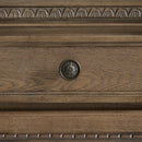 Madison Park Server and Hutch with LED in Walnut
