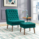 Modify Upholstered Lounge Chair and Ottoman
