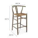 Amish Wood Bar Stool