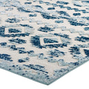 Reflect Takara Abstract Diamond Moroccan Trellis 5x8 Indoor and Outdoor Area Rug