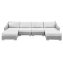 Conway Sunbrella� Outdoor Patio Wicker Rattan 6-Piece Furniture Set