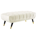 Adept 47.5" Performance Velvet Bench