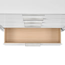 Denmark 5-Drawer Chest in White