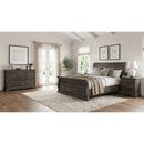 Park Ridge Sleigh Storage Bedroom Set in Charcoal
