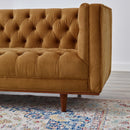 Elation Tufted Performance Velvet Sofa