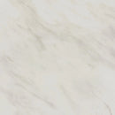Sylvie 2PC Occasional Table Set with White Faux Marble Top and Base in Dark Brown-Coffee Table & End Table