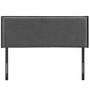 Camille King Upholstered Fabric Headboard