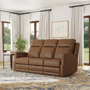 Maxwell Latitudes Power Reclining Sofa with Power Headrests and Lumbar - 5000008747 - Michael's Discount Furniture