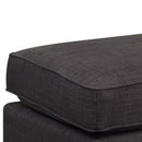 Erica 497 Ottoman W/Chrome Nail (ISTA 3)
