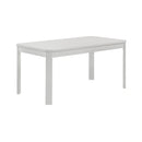 Travis Youth 5PC Dining Set with Table and 4 Chairs in White