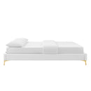 Sutton Full Performance Velvet Bed Frame