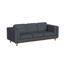 Venus Sofa with Cherry Finished Wooden Front