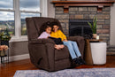 Plush Perfect Match Gliding Recliner - Michael's Discount Furniture