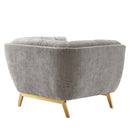 Bestow Crushed Performance Velvet Armchair
