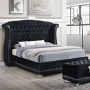 Barzini Wingback Platform Bed - Michael's Discount Furniture