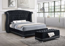 Barzini Wingback Platform Bed - Michael's Discount Furniture