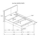 Dorian Panel Bed - Michael's Discount Furniture