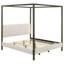 Monroe Canopy Panel Platform Bed - Michael's Discount Furniture
