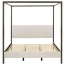Monroe Canopy Panel Platform Bed - Michael's Discount Furniture