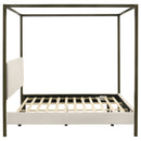 Monroe Canopy Panel Platform Bed - Michael's Discount Furniture