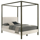Monroe Canopy Panel Platform Bed - Michael's Discount Furniture