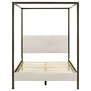 Monroe Canopy Panel Platform Bed - Michael's Discount Furniture