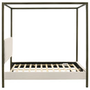 Monroe Canopy Panel Platform Bed - Michael's Discount Furniture