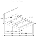 Dorian Panel Bed - Michael's Discount Furniture