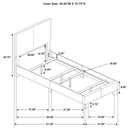 Dorian Panel Bed - Michael's Discount Furniture