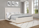 Nala Wingback Platform Bed - Michael's Discount Furniture