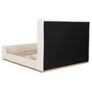Nala Wingback Platform Bed - Michael's Discount Furniture