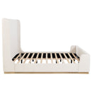Nala Wingback Platform Bed - Michael's Discount Furniture