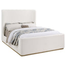 Nala Wingback Platform Bed - Michael's Discount Furniture