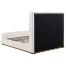 Nala Wingback Platform Bed - Michael's Discount Furniture